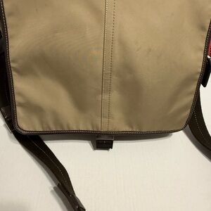 Coach Tan and Brown Backpack